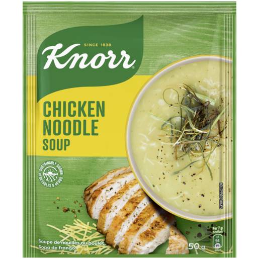 Knorr Chicken Noodle Thickening Soup 50g